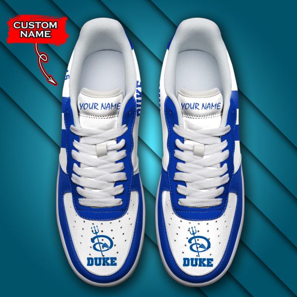 Duke Blue Devils NCAA Air Low-Top Sneakers Shoes For Men And Women - Image 4