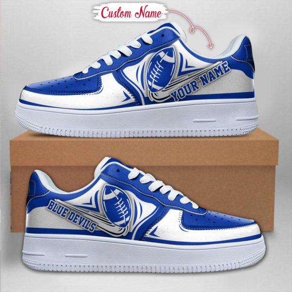 Duke Blue Devils NCAA Air Low-Top Sneakers Shoes For Men And Women - Image 2