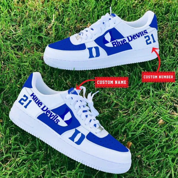Duke Blue Devils NCAA Air Low-Top Sneakers Shoes For Men And Women