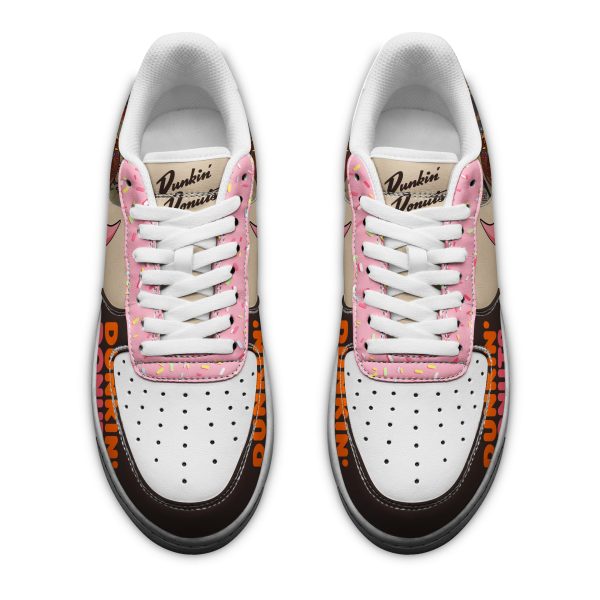 Dunkin Donuts Air Low-Top Sneakers Shoes For Men And Women - Image 2