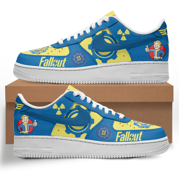Fallout Air Low-Top Sneakers Shoes For Men And Women - Image 2