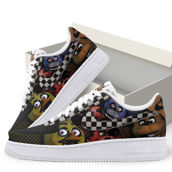 Freddy Fazbear's Pizzeria Simulator Air Low-Top Sneakers Shoes For Men And Women - Image 3