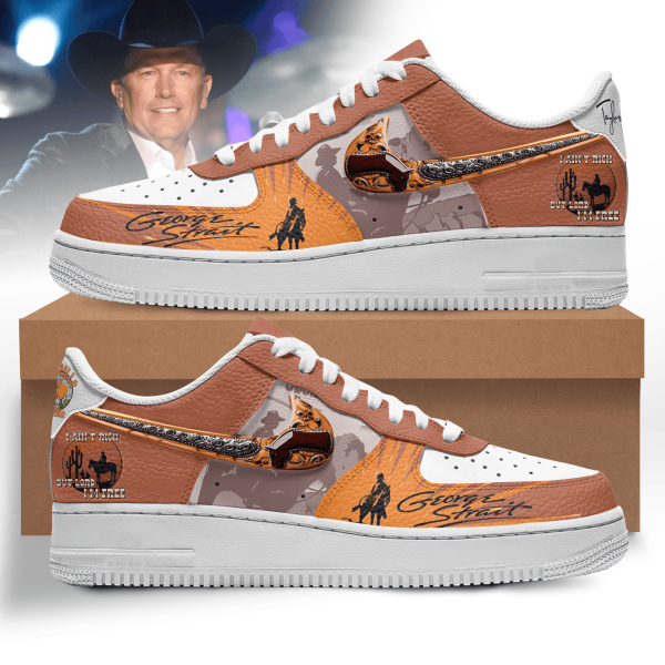 George Strait Air Low-Top Sneakers Shoes For Men And Women