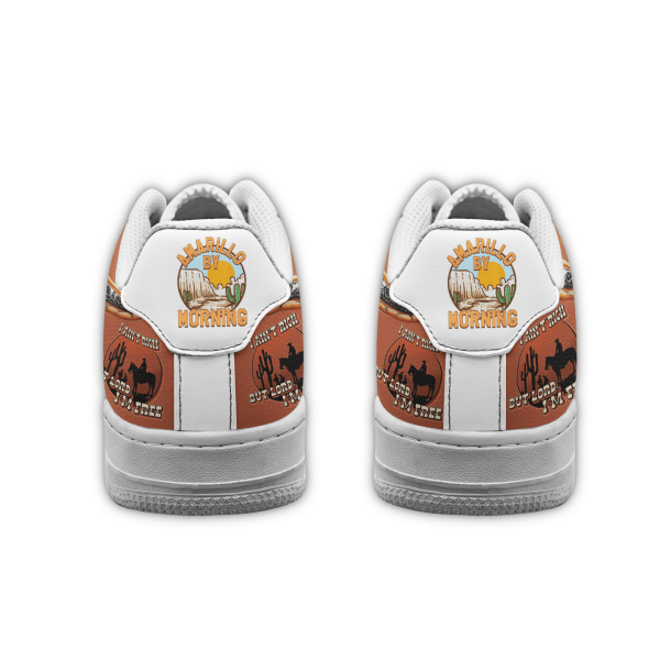 George Strait Air Low-Top Sneakers Shoes For Men And Women - Image 3