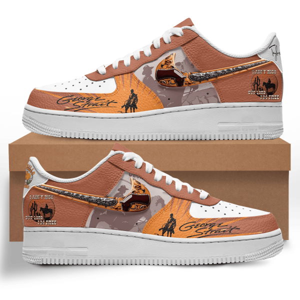 George Strait Air Low-Top Sneakers Shoes For Men And Women - Image 4