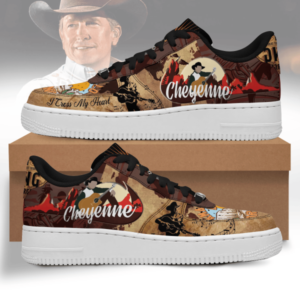 George Strait Air Low-Top Sneakers Shoes For Men And Women