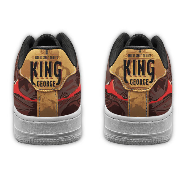 George Strait Air Low-Top Sneakers Shoes For Men And Women - Image 4