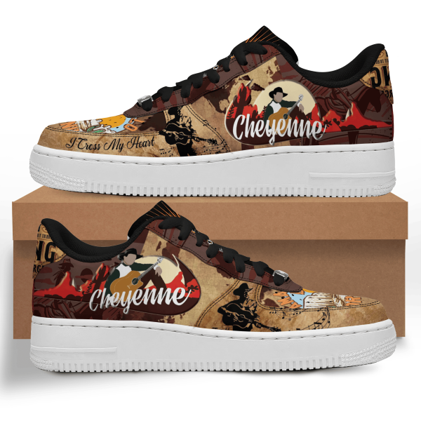 George Strait Air Low-Top Sneakers Shoes For Men And Women - Image 5