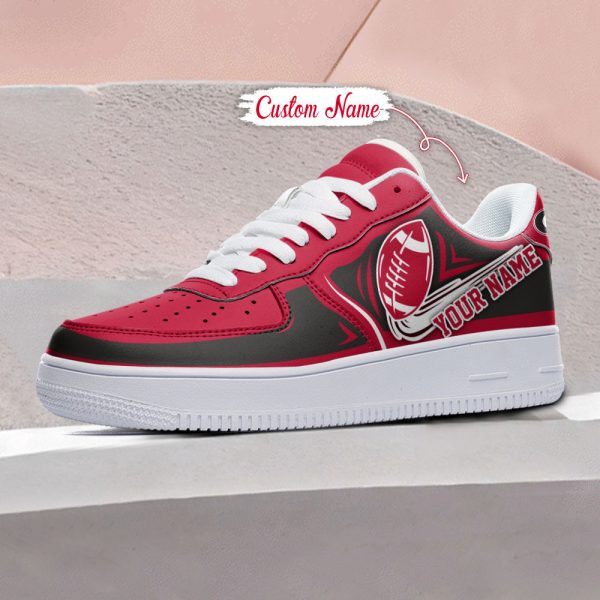 Georgia Bulldogs NCAA Air Low-Top Sneakers Shoes For Men And Women - Image 3