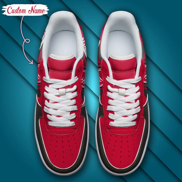 Georgia Bulldogs NCAA Air Low-Top Sneakers Shoes For Men And Women - Image 5
