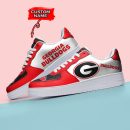 Georgia Bulldogs NCAA Air Low-Top Sneakers Shoes For Men And Women