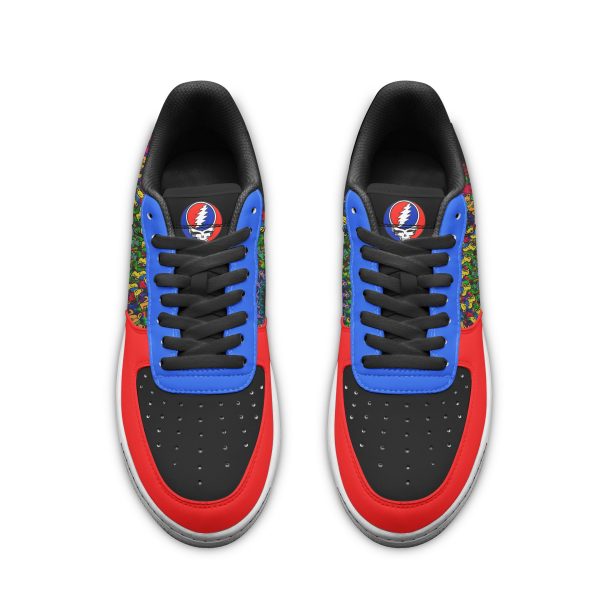 Greatful Dead Air Low-Top Sneakers Shoes For Men And Women - Image 2
