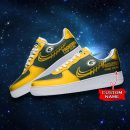 Green Bay Packers NFL Air Low-Top Sneakers Shoes For Men And Women