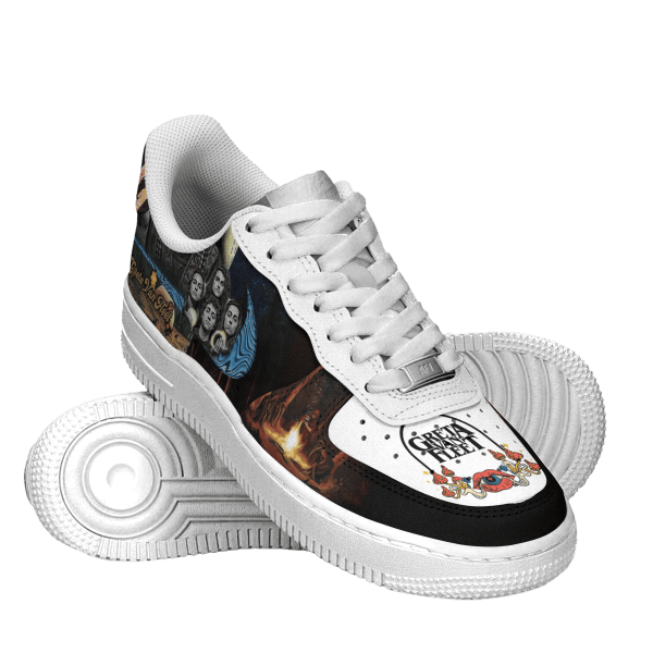 Greta Van Fleet Air Low-Top Sneakers Shoes For Men And Women - Image 2