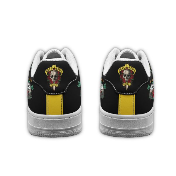 Guns N' Roses Air Low-Top Sneakers Shoes For Men And Women - Image 2