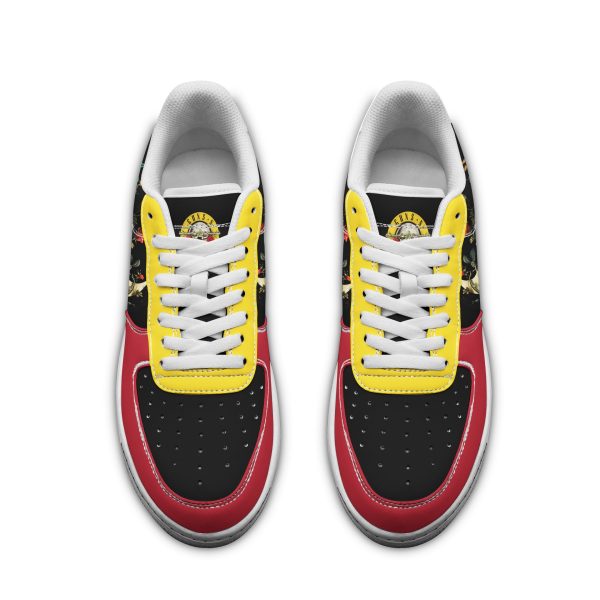 Guns N' Roses Air Low-Top Sneakers Shoes For Men And Women - Image 5