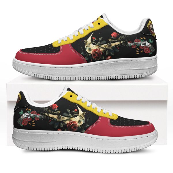 Guns N' Roses Air Low-Top Sneakers Shoes For Men And Women - Image 6