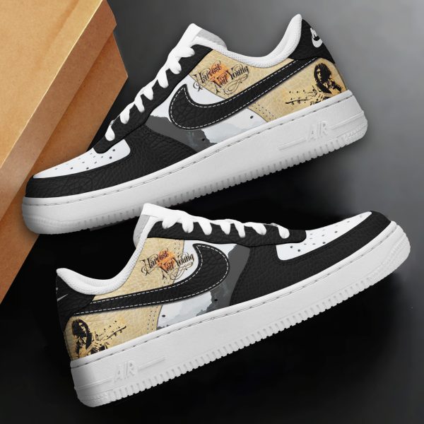 Harvest Neil Young Air Low-Top Sneakers Shoes For Men And Women - Image 2