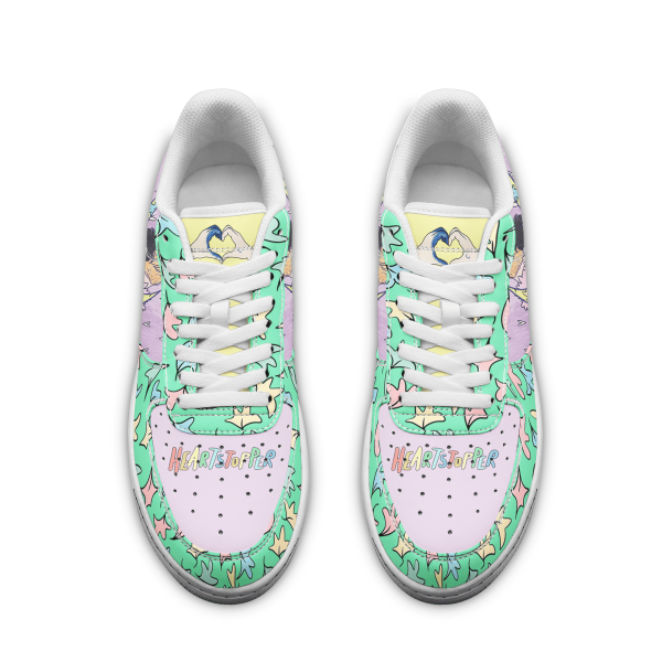 Heartstopper Air Low-Top Sneakers Shoes For Men And Women - Image 4