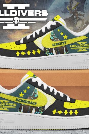 Helldivers Air Low-Top Sneakers Shoes For Men And Women