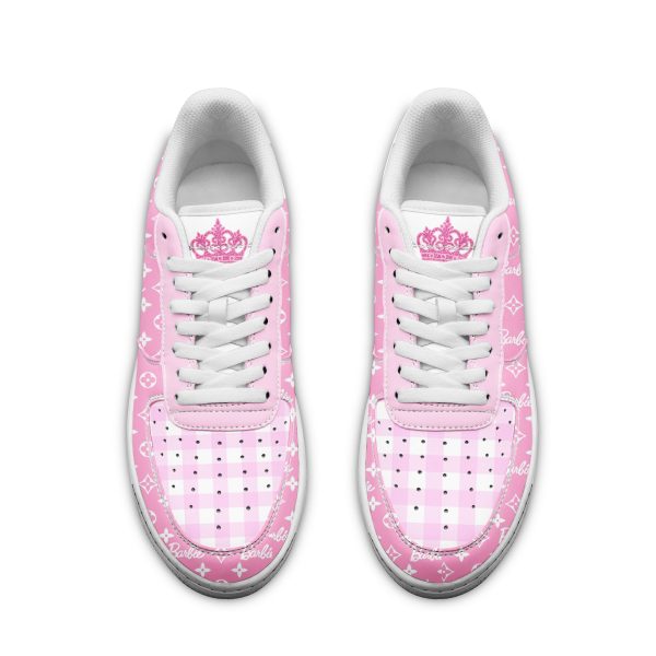 Hi Barbie Air Low-Top Sneakers Shoes For Men And Women - Image 2