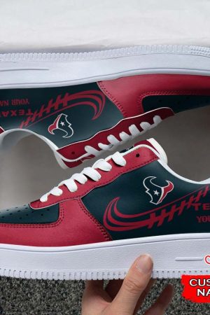 Houston Texans NFL Air Low-Top Sneakers Shoes For Men And Women