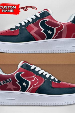 Houston Texans NFL Air Low-Top Sneakers Shoes For Men And Women