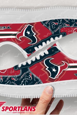 Houston Texans NFL Air Low-Top Sneakers Shoes For Men And Women