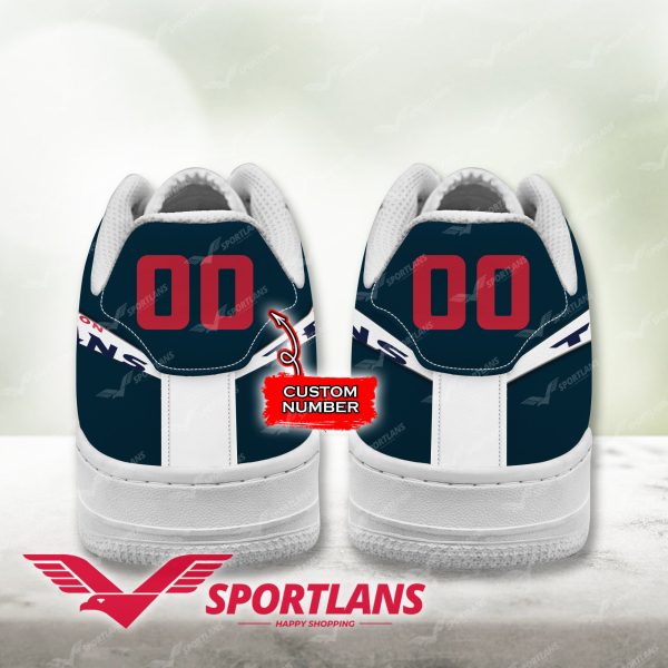 Houston Texans NFL Air Low-Top Sneakers Shoes For Men And Women - Image 3