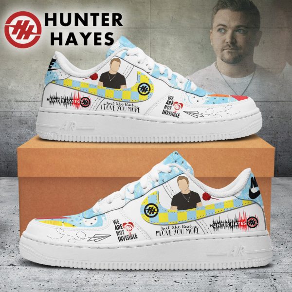 Hunter Hayes Air Low-Top Sneakers Shoes For Men And Women - Image 3