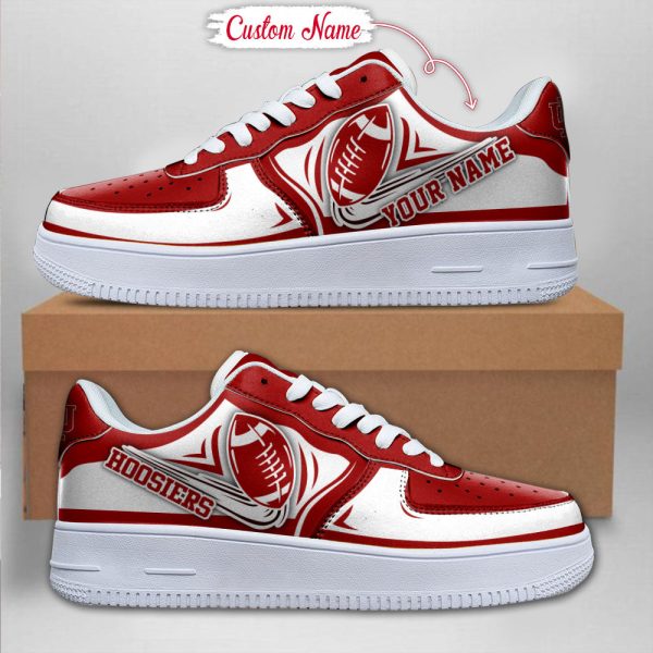 Indiana Hoosiers NCAA Air Low-Top Sneakers Shoes For Men And Women - Image 2