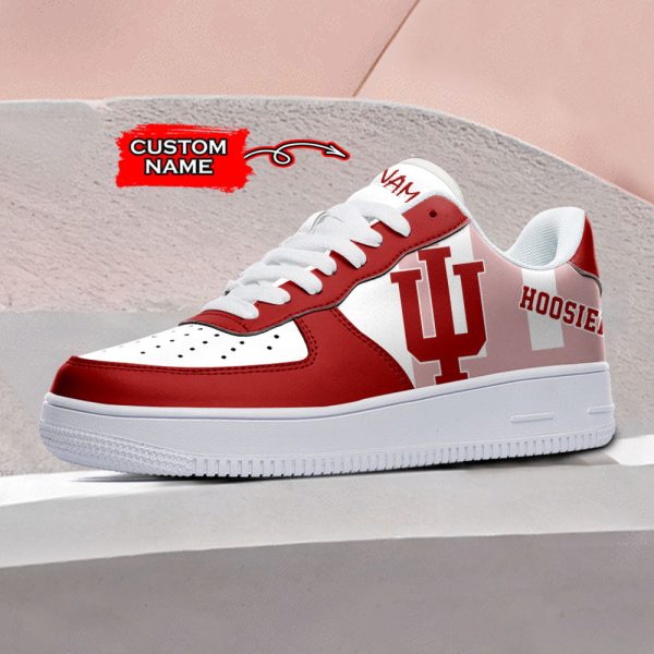 Indiana Hoosiers NCAA Air Low-Top Sneakers Shoes For Men And Women - Image 2