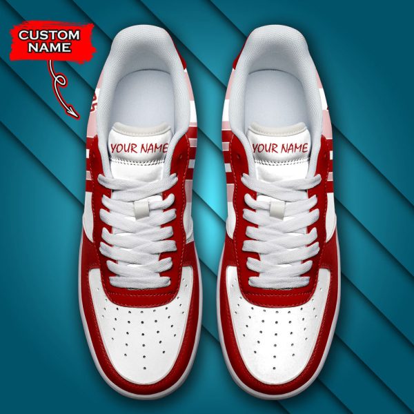 Indiana Hoosiers NCAA Air Low-Top Sneakers Shoes For Men And Women - Image 4