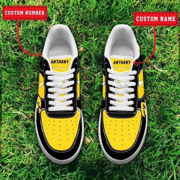 Iowa Hawkeyes NCAA Air Low-Top Sneakers Shoes For Men And Women - Image 2