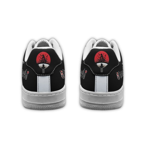 Itachi Uchiha Air Low-Top Sneakers Shoes For Men And Women - Image 4