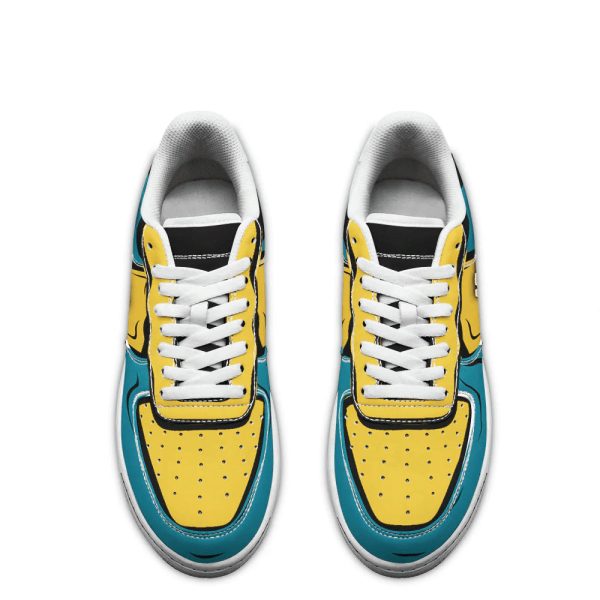Jacksonville Jaguars NFL Air Low-Top Sneakers Shoes For Men And Women - Image 2