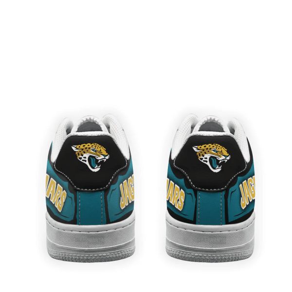 Jacksonville Jaguars NFL Air Low-Top Sneakers Shoes For Men And Women - Image 3