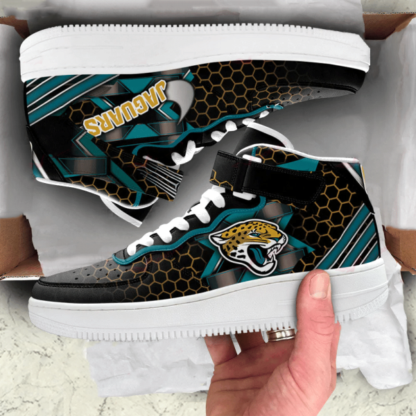 Jacksonville Jaguars NFL Air Low-Top Sneakers Shoes For Men And Women - Image 2