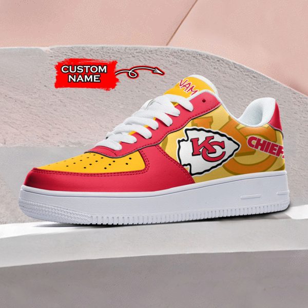 Kansas City Chiefs NFL Air Low-Top Sneakers Shoes For Men And Women - Image 2