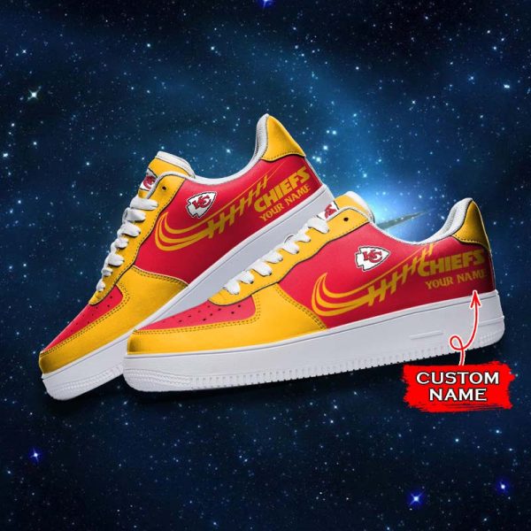 Kansas City Chiefs NFL Air Low-Top Sneakers Shoes For Men And Women - Image 3