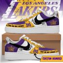 Los Angeles Lakers Air Low-Top Sneakers Shoes For Men And Women