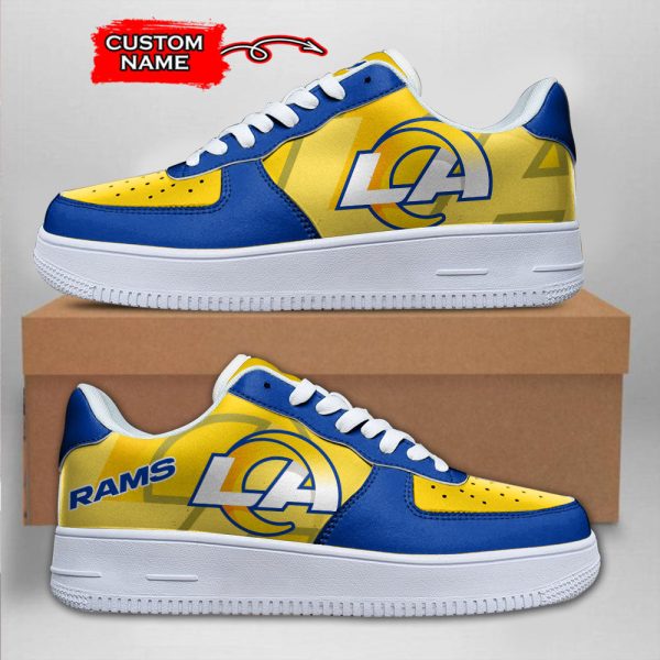 Los Angeles Rams NFL Air Low-Top Sneakers Shoes For Men And Women