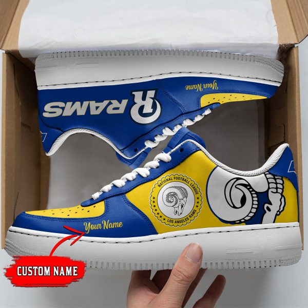 Los Angeles Rams NFL Air Low-Top Sneakers Shoes For Men And Women