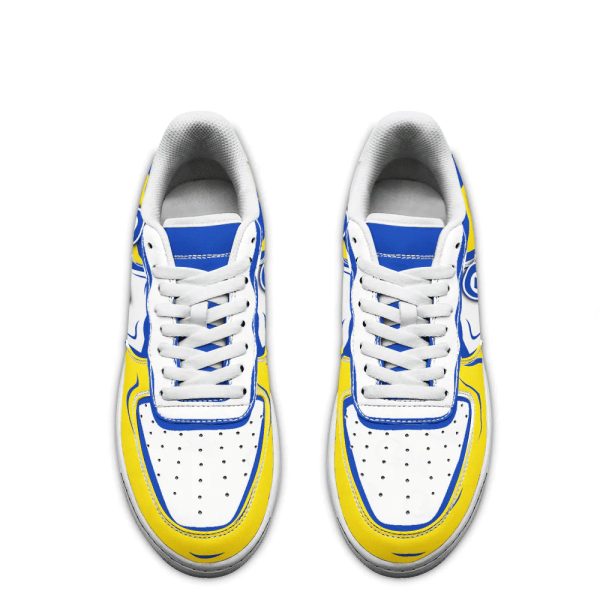 Los Angeles Rams NFL Air Low-Top Sneakers Shoes For Men And Women - Image 2