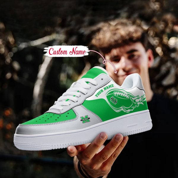 Marshall Thundering Herd NCAA Air Low-Top Sneakers Shoes For Men And Women