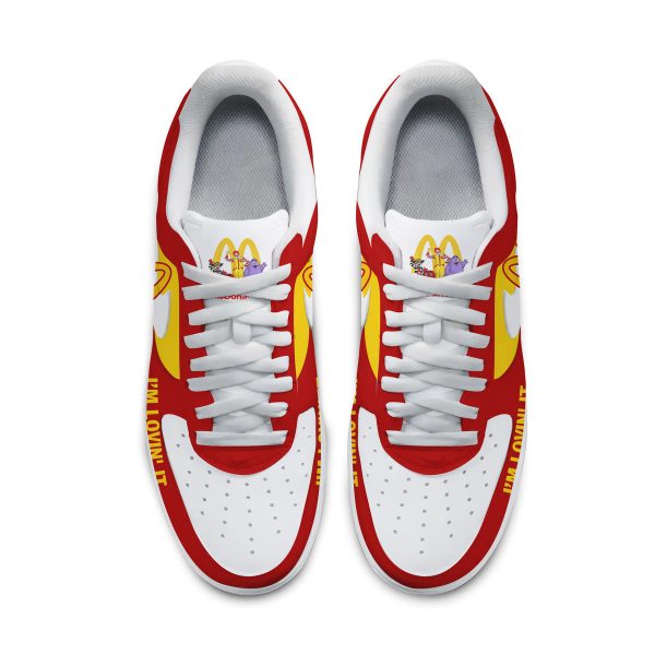 McDonalds Air Low-Top Sneakers Shoes For Men And Women - Image 2