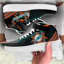 Miami Dolphins NFL Air Low-Top Sneakers Shoes For Men And Women