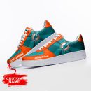 Miami Dolphins NFL Air Low-Top Sneakers Shoes For Men And Women
