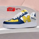 Michigan Wolverines NCAA Air Low-Top Sneakers Shoes For Men And Women