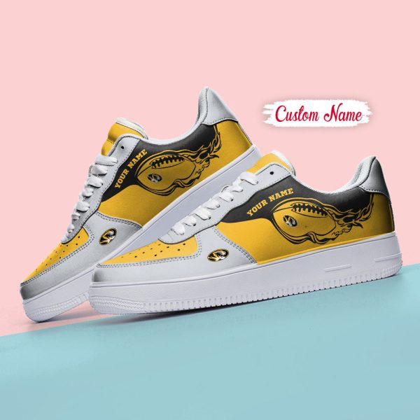 Missouri Tigers NCAA Air Low-Top Sneakers Shoes For Men And Women - Image 4